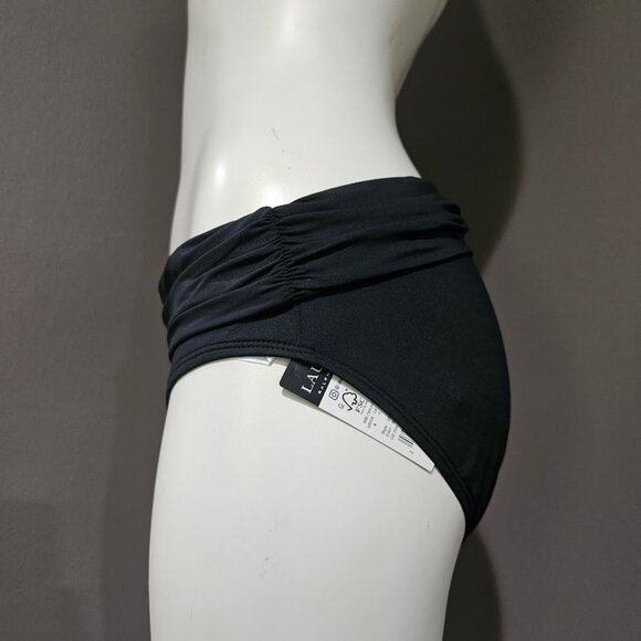 Lauren Ralph Lauren Beach Club Ruched Bikini Bottom - Picture 3 of 8
